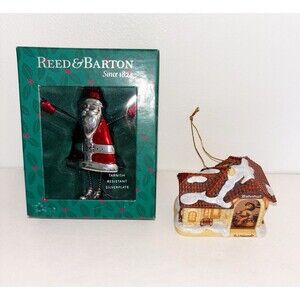 Reed & Barton Christmas Ornament and Hummel Ornament